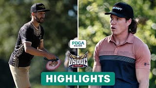 Round 2 Highlights  2024 United States Disc Golf Championship [upl. by Attebasile955]