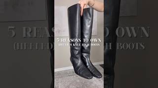 WHY KNEE HIGH BOOTS ARE THE BEST SHOES FOR FALLWINTER fallstyle kneehighboots styletips ootd [upl. by Benyamin314]