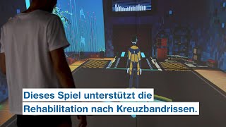 ExerUp Game hilft bei der Rehabilitation von Kreuzbandrissen [upl. by Berkeley763]