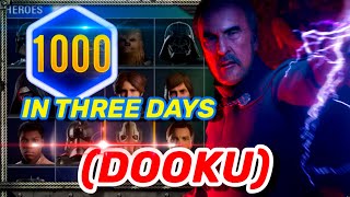 How To MAX Count DOOKU In THREE DAYS if you’re sane probably four [upl. by Urana117]