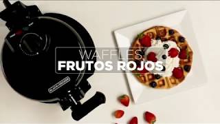 Wafles frutos rojos [upl. by Arul]