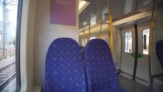 Sweden train ride from Rosersberg to Stockholm City [upl. by Inhoj832]