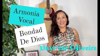 Bondad de Dios tutorial de armonia vocal con Dayenne Oliveira vocalcoach [upl. by Cahilly]