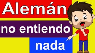 APRENDE ALEMÁN BÁSICO PARA PRINCIPIANTES  FRASES EN ALEMÁN LENTO Y FÁCIL  CONVERSACIÓN EN ALEMÁN [upl. by Lambertson]