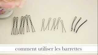 Comment utiliser les barrettes [upl. by Souza]