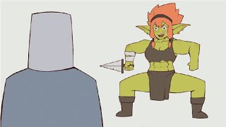 Goblin Layer The Origin  Bonny comic dub [upl. by Ineslta]