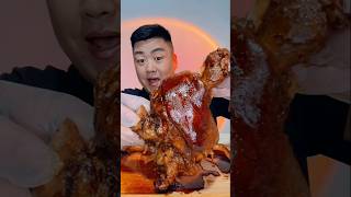 Spicy Turkey Chicken Legs mukbang short [upl. by Manheim313]