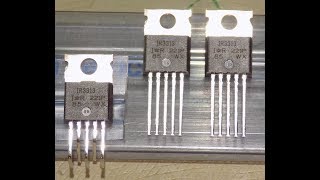 BTE809 TO220 TH Lead Bend and Solder Method [upl. by Mildrid]