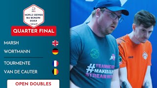 2023 World Series Bonzini  Open Doubles Quarterfinal  MARSH  WORTMANN v TOURMENTE  VAN DE CAUTER [upl. by Nnaharas]