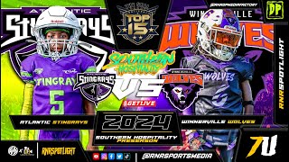 2024 Atlantic Stingrays vs Winnersville Wolves 7u  Southern Hospitality [upl. by Judenberg]