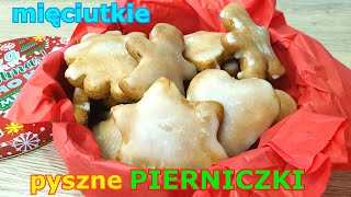 Mięciutkie i pyszne pierniczki 👌 łatwe i szybkie ciasteczka świąteczne w 15 minut 👍 cookies [upl. by Dnomzed]