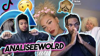 Best of AnalisseWorld TikTok Dances Compilation Reaction  Vlogmas Day 13 [upl. by Annasiul]