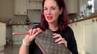 Oooo naughty little vintage Louis Vuitton orsay clutch bag unboxing [upl. by Eidde467]