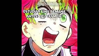 Estudiar un dia antes del examen🤓☝️ kimetsunoyaiba mitsurikanroji identificarse ccno mios [upl. by Gabrielle]