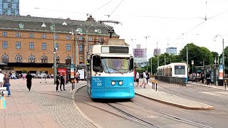 Spårvagnar i Göteborg 240701240703 [upl. by Avik]