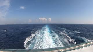 Serenade of the Seas Room 7674 Aft Stern View 4K  24 [upl. by Qifahs674]