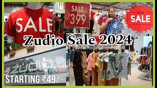 ✨Zudio Sale 2024 1st August To 31st😱Summer Collection 2024😱✅Starting ₹ 49😱Zudio shopping 🛒 [upl. by Dianne]