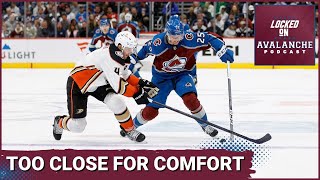 Avs Mix Up Lines and Hold Off Ducks for 32 Win NHL Draft Headed to the Sphere [upl. by Xella241]