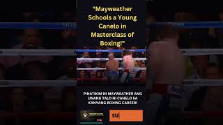 Mayweather DOMINATES Young Canelo in Epic Boxing Showdown boxinghighlights sports [upl. by Wilkie]