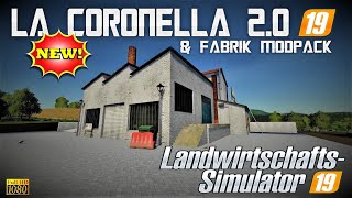 ✅LS19⭐️NEW FABRIK MODPACK TEST⭐️LA CORONELLA 20⭐️PS4 610 [upl. by Idnem]