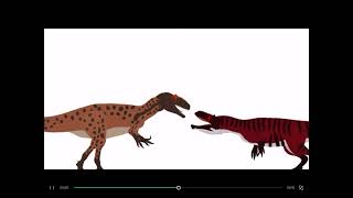 torvosaurus vs saurophaganax read description [upl. by Namharludba]