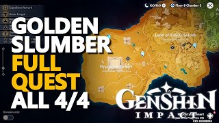 Golden Slumber Genshin Impact Full Quest [upl. by Kudva]