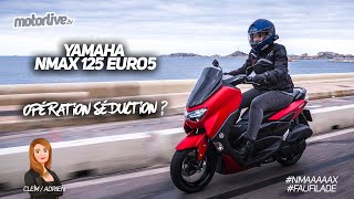 YAMAHA NMAX 125 2021 I TEST MOTORLIVE [upl. by Nnayd759]