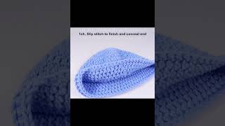 How to Crochet Baby Hat 612 Months 1 Hour Learn to Crochet Beanie for Beginners Bonnet Tutorial [upl. by Gardell679]