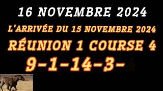 PMU QUINTÉ SAMEDI 16 NOVEMBRE 2024 À AUTEUIL RÉUNION 1 COURSE 6 DU JOUR [upl. by Idissac697]