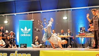 Breakdance in Germany Battle mix 1 vs 1 in Reutlingen city Rommelsbach 4K Festival [upl. by Anaela]