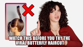 A BETTER WAY TO DIY THE BUTTERFLY HAIRCUT pro stylists guide [upl. by Obidiah]