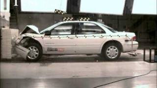 1996 Chrysler ConcordeDodge IntrepidEagle Vision NHTSA Frontal Impacts [upl. by Benedetto]