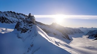 Jungfraujoch  Switzerland  Europe  World Travel Studio [upl. by Ydderf]