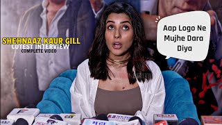 UNCUT  Shehnaaz Kaur Gill CUTEST Interview for Kisi Ka Bhai Kisi Ki Jaan  MUST WATCH [upl. by Ariane887]