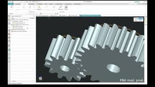 Standard Spur Gear  Siemens NX [upl. by Alleyne]