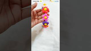 Easy clay craft idea beautiful hair band shortvideo diy [upl. by Hector]