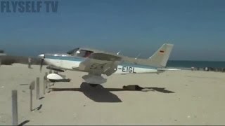 Flugzeug auf Helgoland landet fast auf Urlauber [upl. by Myranda713]