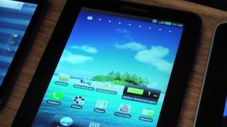 Apple iPad Samsung Galaxy Tab und Dell Streak Alltag [upl. by Terrag]