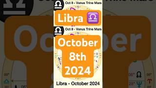 Libra Horoscope Venus Trine Mars October 2024 Clip [upl. by Hilton354]