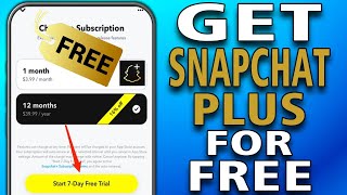 How to get snapchat plus for free easy [upl. by Dalpe]