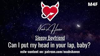 ASMR Boyfriend Falls Asleep in your Lap 1 hourrainsleep aid [upl. by Enileqcaj929]