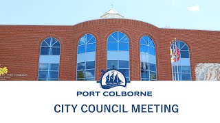 Port Colborne Council Meeting  March 12 2024 [upl. by Laina]