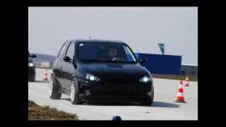 Opel Corsa B TUNING 16 16v SIBIU [upl. by Ellicec989]