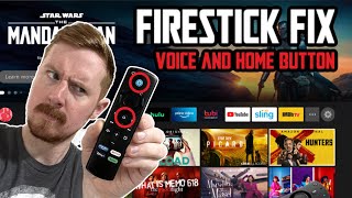 Firestick 4k Voice Command and Home Button Not Working  Fixed [upl. by Norabal841]