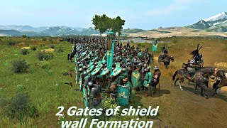 Sun Tzu Gates Shield Wall Formation 4k 60FPS HDR [upl. by Lajet]