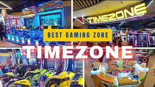 Timezone  Vegas Mall  Dwarka  Best Gaming Zone in Delhi [upl. by Dolhenty]