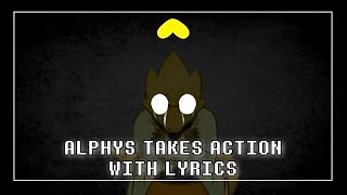 Alphys Takes Action With Lyrics  Undertale REMASTERED [upl. by Loraine]