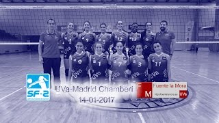 Voleibol femenino UVaMadrid Chamberí 14012017 [upl. by Rosabelle]