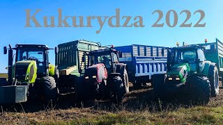 🌽 Kukurydza na kiszonkę 2022 🌽 Gr Wysocki w akcji Claas Jaguar amp Valtra amp Case amp Massey Ferguson [upl. by Euqitsym514]