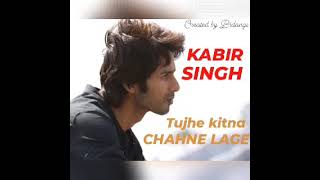 tujhe kitna chahne lage hum  full song  kabir singh movie songs  Bollywood songs [upl. by Smiga933]